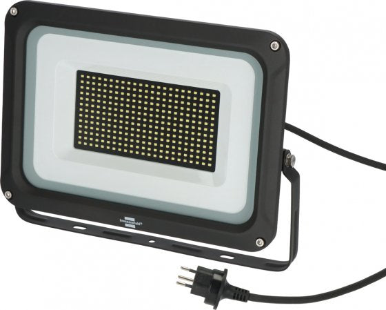 Brennenstuhl Aussenwandleuchte – 150 W – Neutralweiss – 4000 K – IP65 – Netzbetrieb – Schwarz – Metall