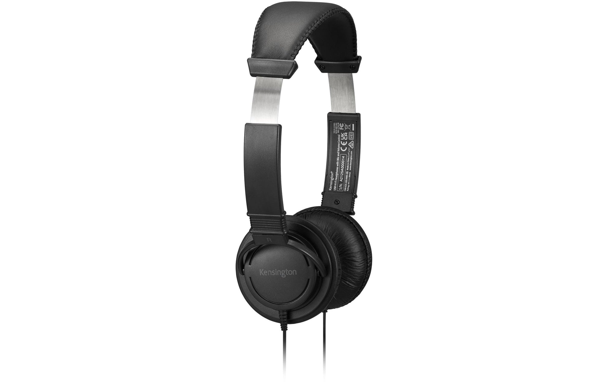 Kensington Headset – USB – mit Mikrofon, Lautstärkeregelung
