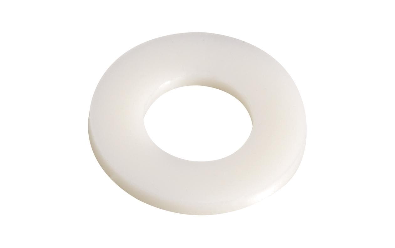 Ftm Krafter Unterlegscheiben – Ø 9 × 0,8 mm, Ø innen 4,3 mm, PVC, 18 Stk.