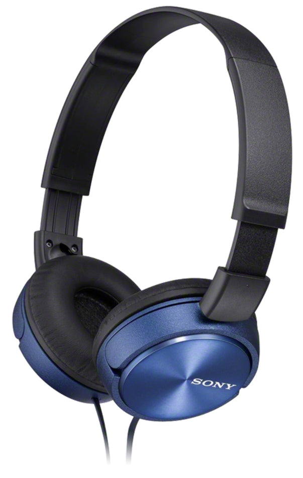 Sony MDR-ZX310L – On-Ear Kopfhörer – 3,5 mm Klinke, geschlossen, faltbar – Blau