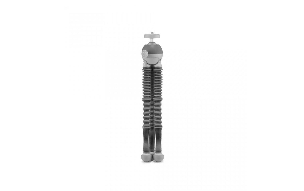 Joby PodZilla Medium Kit Mini-Stativ – bis 25 cm, 1 kg Traglast, 1/4" Gewinde – Grau