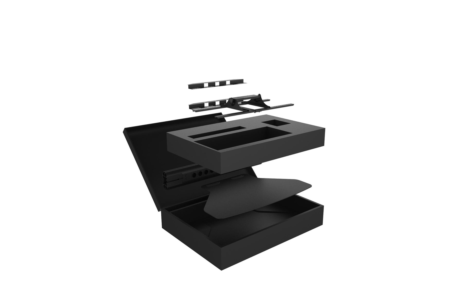 Multibrackets Displayständer, neigbar, bis 55", VESA 700×400, bis 90 kg, schwarz