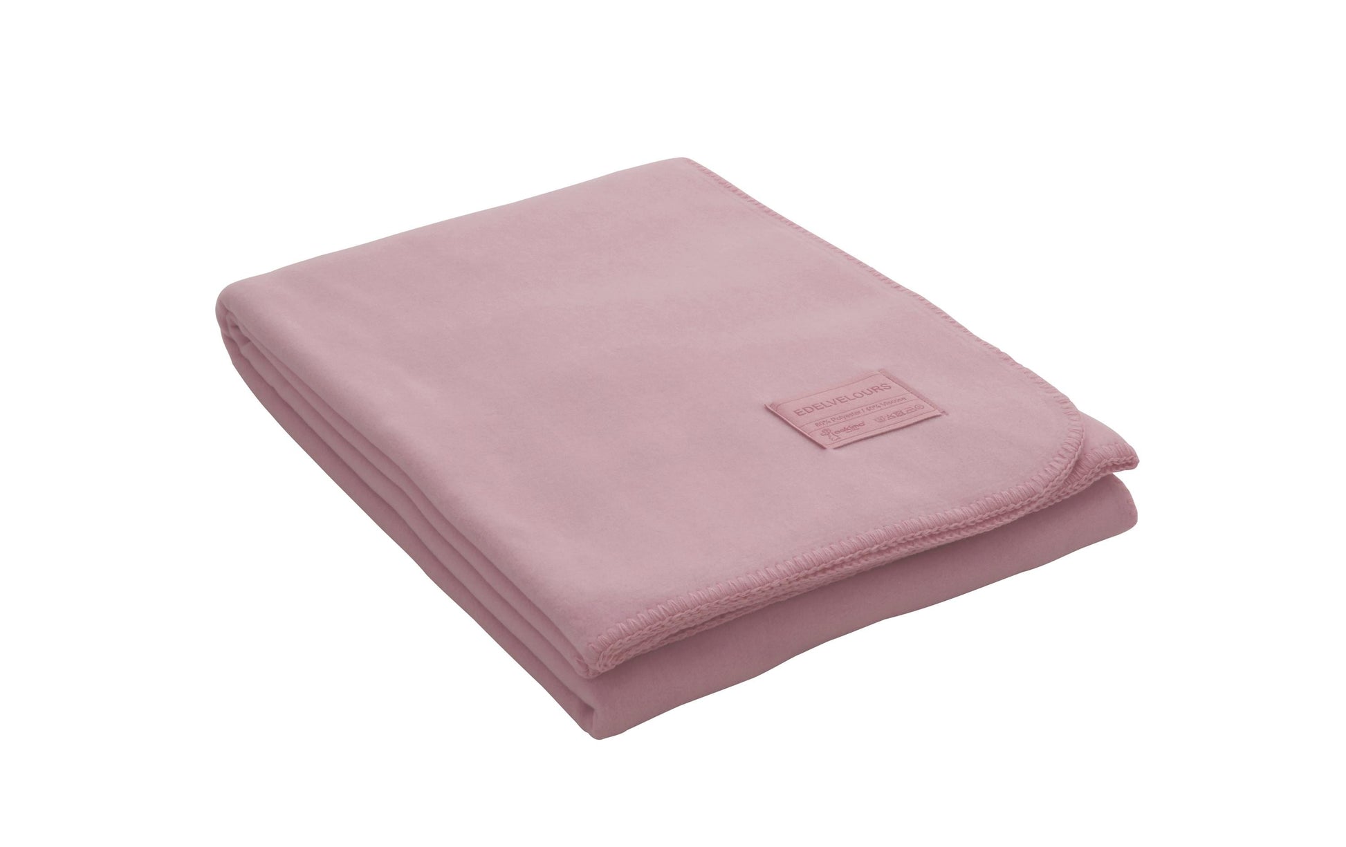 Eskimo Wohndecke – 150 × 200 cm, Viskose/Polyester, Altrosa