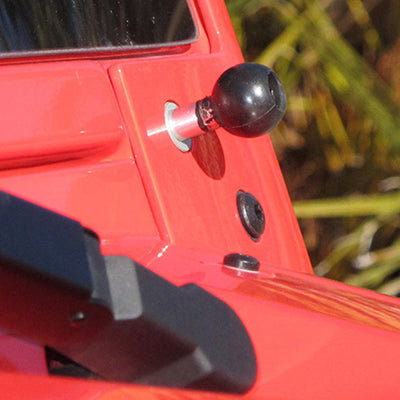 RAM Mounts RAM-B-367U – Montagezubehör, Kugeldurchmesser 1", Aluminium/Gummi, Schwarz
