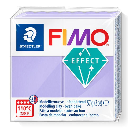 Staedtler Modelliermasse, ofenhärtend (110 °C, 30 min), Pastell-Violett, 57 g, 1 Stk., 8020-605