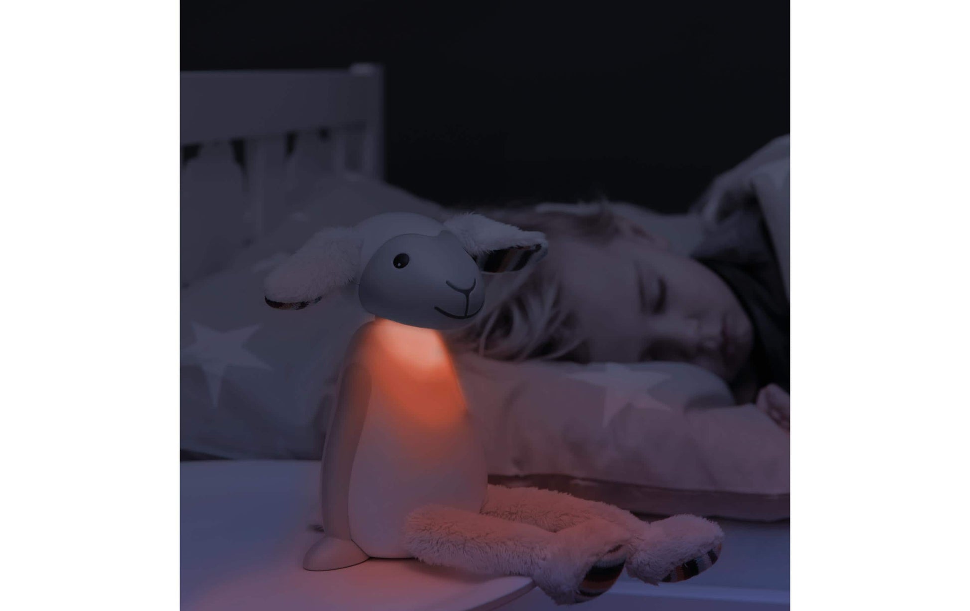 ZAZU Tischleuchte FIN – LED, dimmbar, Akku, USB, Abschaltautomatik – Grau