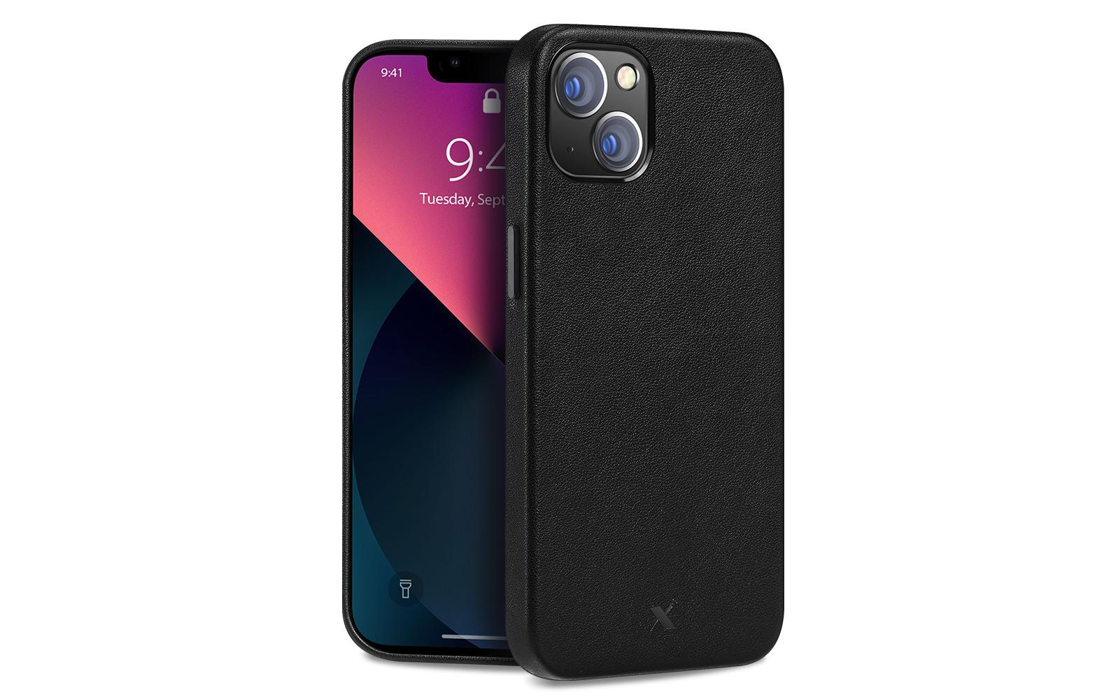 Nevox – Backcover StyleShell PRO – für Apple iPhone 15 Plus – transparent – Leder