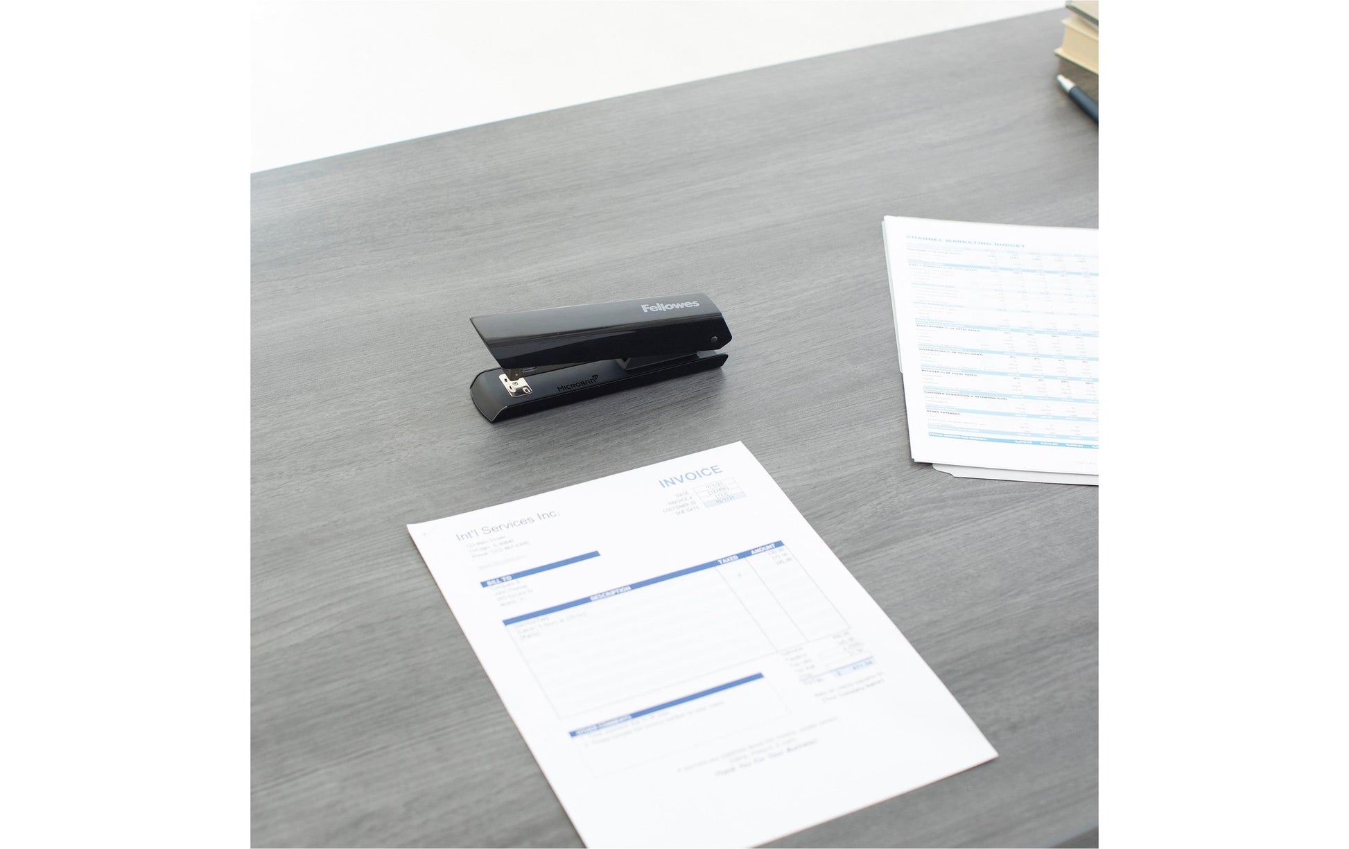 Fellowes LX820 Heftgerät – 20 Blatt, schwarz
