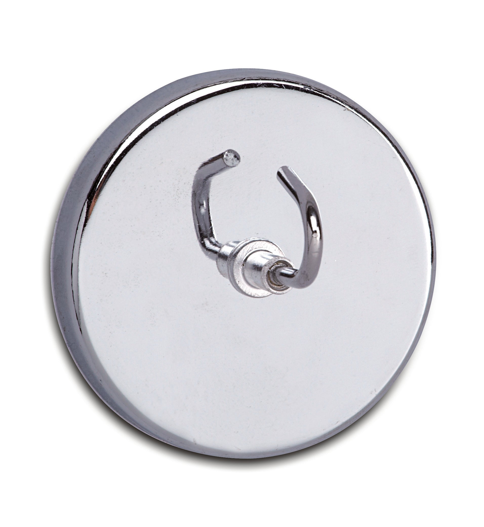 MAUL Magnethaken – magnetisch – Silber – Stahl – Ø 52 mm × 31 mm – 1 Stk.