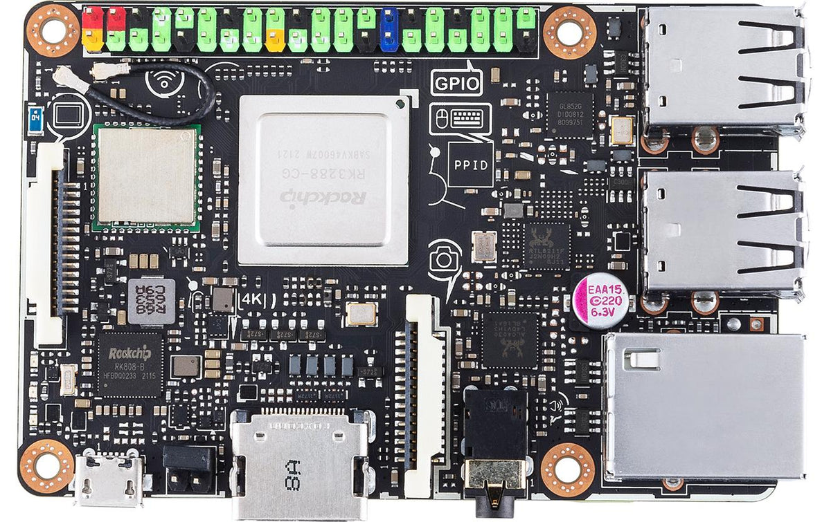 ASUS Tinker Board R2.0 – Mainboard – Rockchip RK3288, 2 GB DDR3