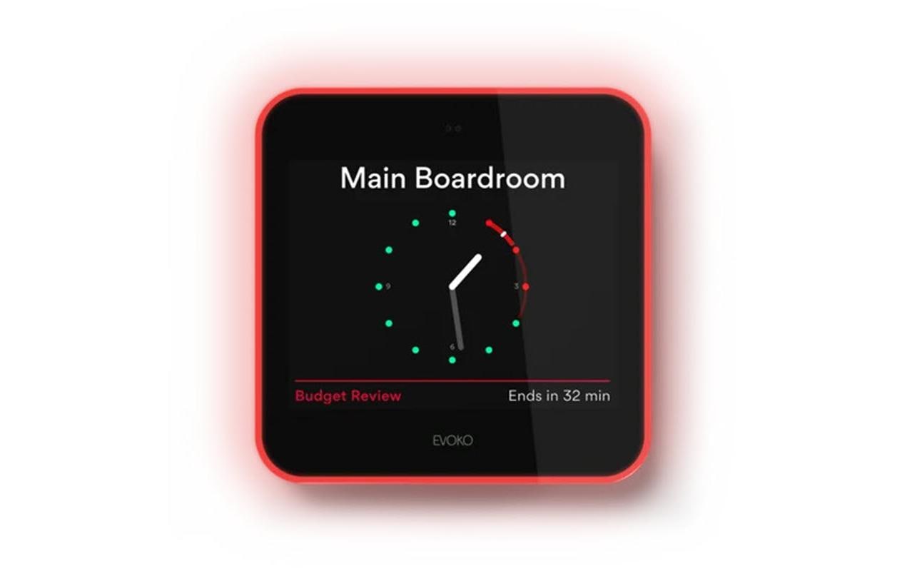 Evoko Liso – 8" Touchpanel – PoE, LAN (RJ45), WLAN