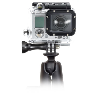 RAM Mounts RAP-B-202U-GOP1 Top-Halterung – für GoPro Hero, GoPro Session, Garmin Virb und andere – Schwarz