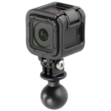 RAM Mounts RAP-B-202U-GOP1 Top-Halterung – für GoPro Hero, GoPro Session, Garmin Virb und andere – Schwarz