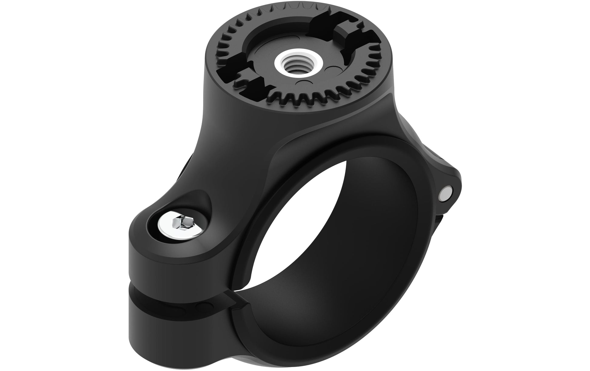 Quad Lock Lenkerklemme (Bar Clamp) Medium, Montagezubehör – für Quad Lock 360 – Schwarz, Nylon/Edelstahl