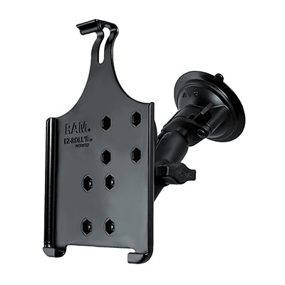 RAM Mounts Fahrzeug-Dock für Apple iPad mini 1.–3. Gen. – Saugnapf, drehbar – Schwarz