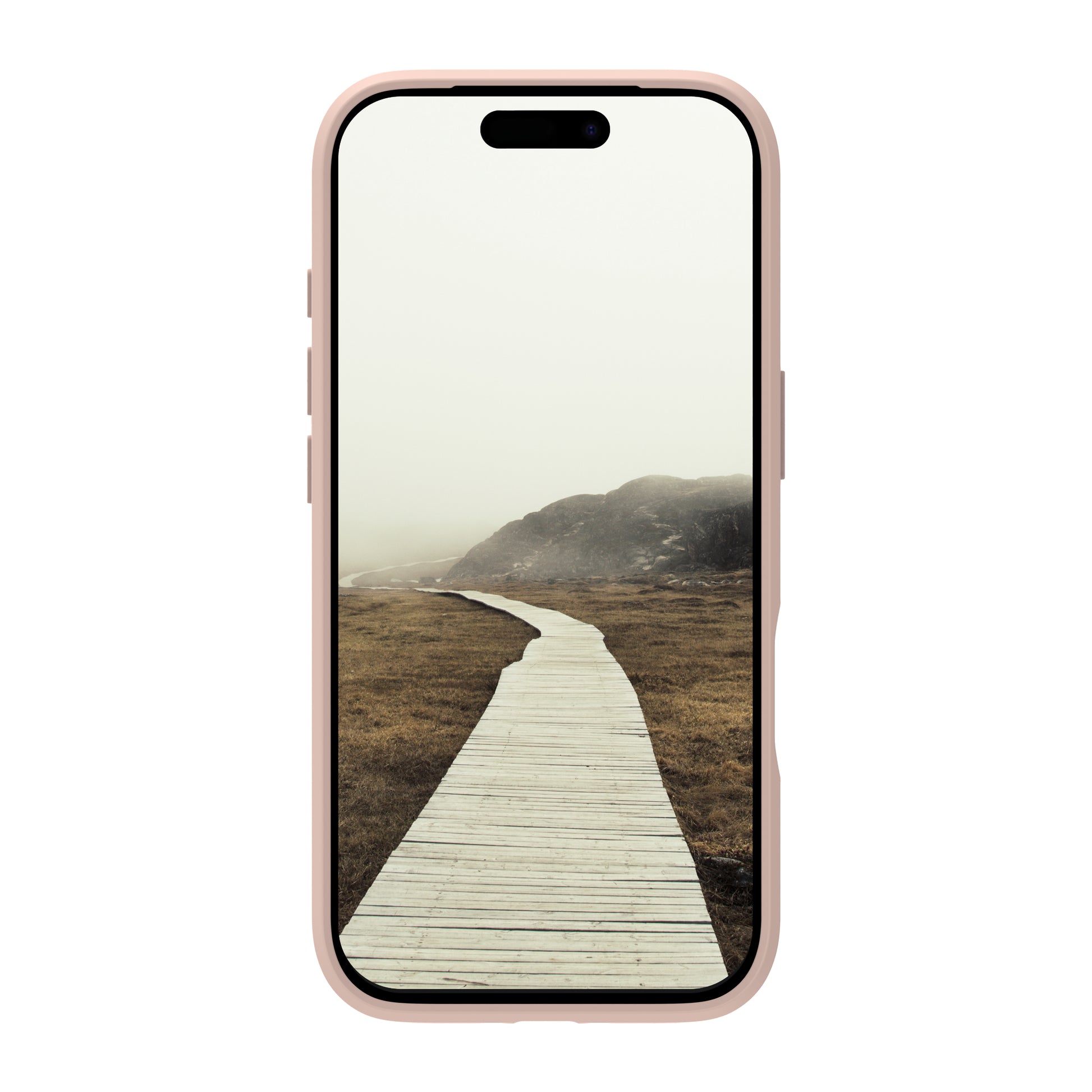 dbramante1928 Greenland Pro MS Backcover – für Apple iPhone 17 Pro, mit Kartenfach, Kunststoff, Pink