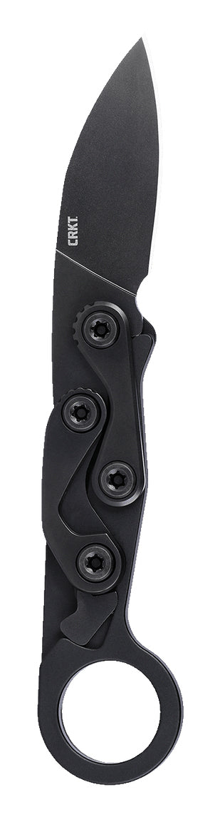 CRKT Provoke EDC – Klappmesser 65 mm, Aluminium, arretierbare Klinge, schwarz