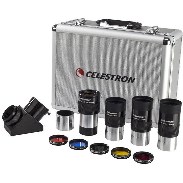 Celestron Okular- und Filter-Kit – 2" – Schwarz/Silber