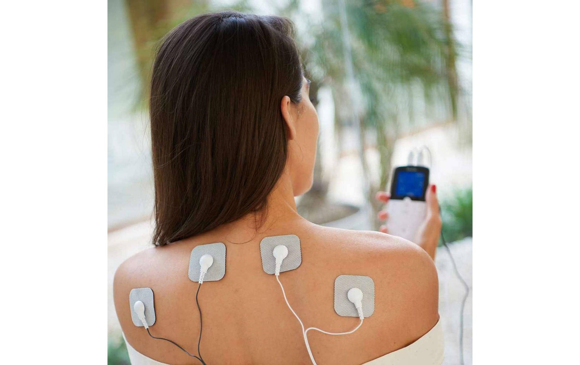 Beurer Massagegerät (elektrisch) EM49 – TENS, EMS, 64 Programme – Batteriebetrieb – Schwarz, Weiss