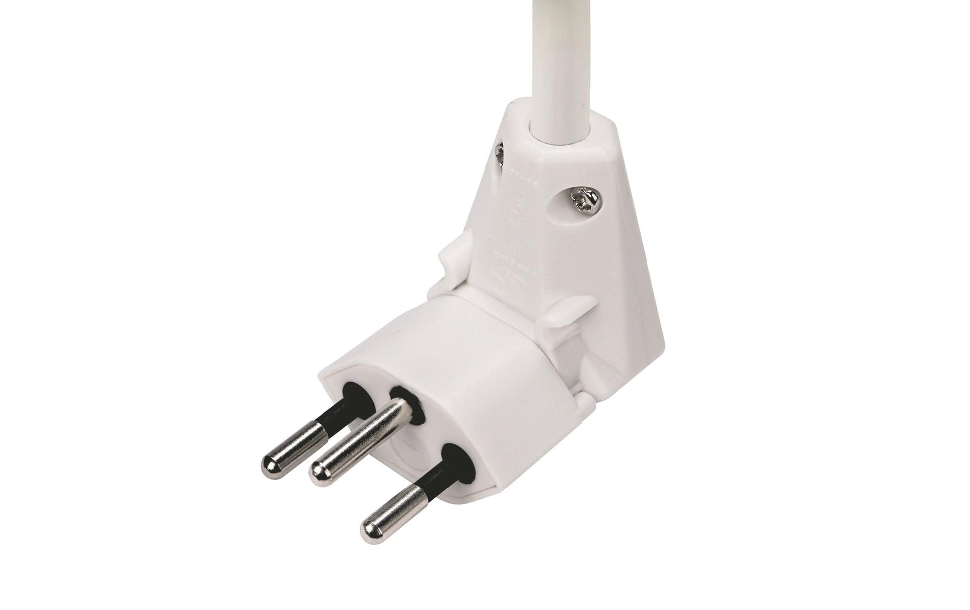 Steffen VARIABL Steckdosenleiste, 8×T13, mit Schalter, 3 m, Eingang T12, IP20 – weiss