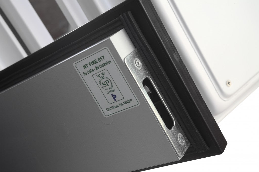 Phoenix Safe Co. Phoenix Tresor Datacombi DS2502E – Elektronikschloss – 84 l – Feuerschutz 90 min – Weiss