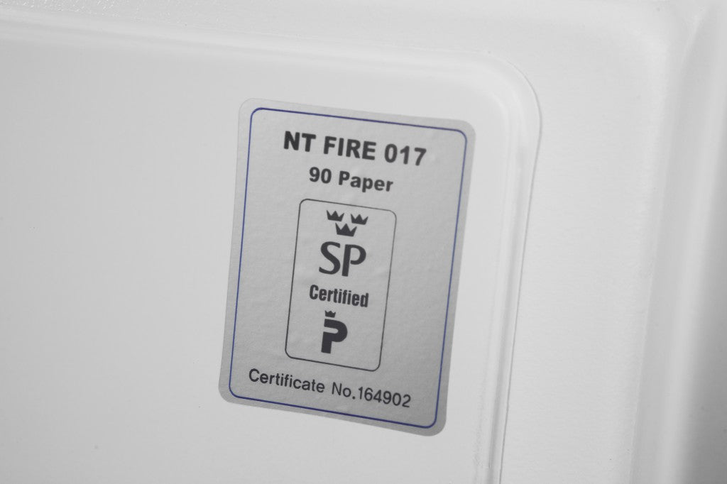 Phoenix Safe Co. Phoenix Tresor Datacombi DS2502E – Elektronikschloss – 84 l – Feuerschutz 90 min – Weiss