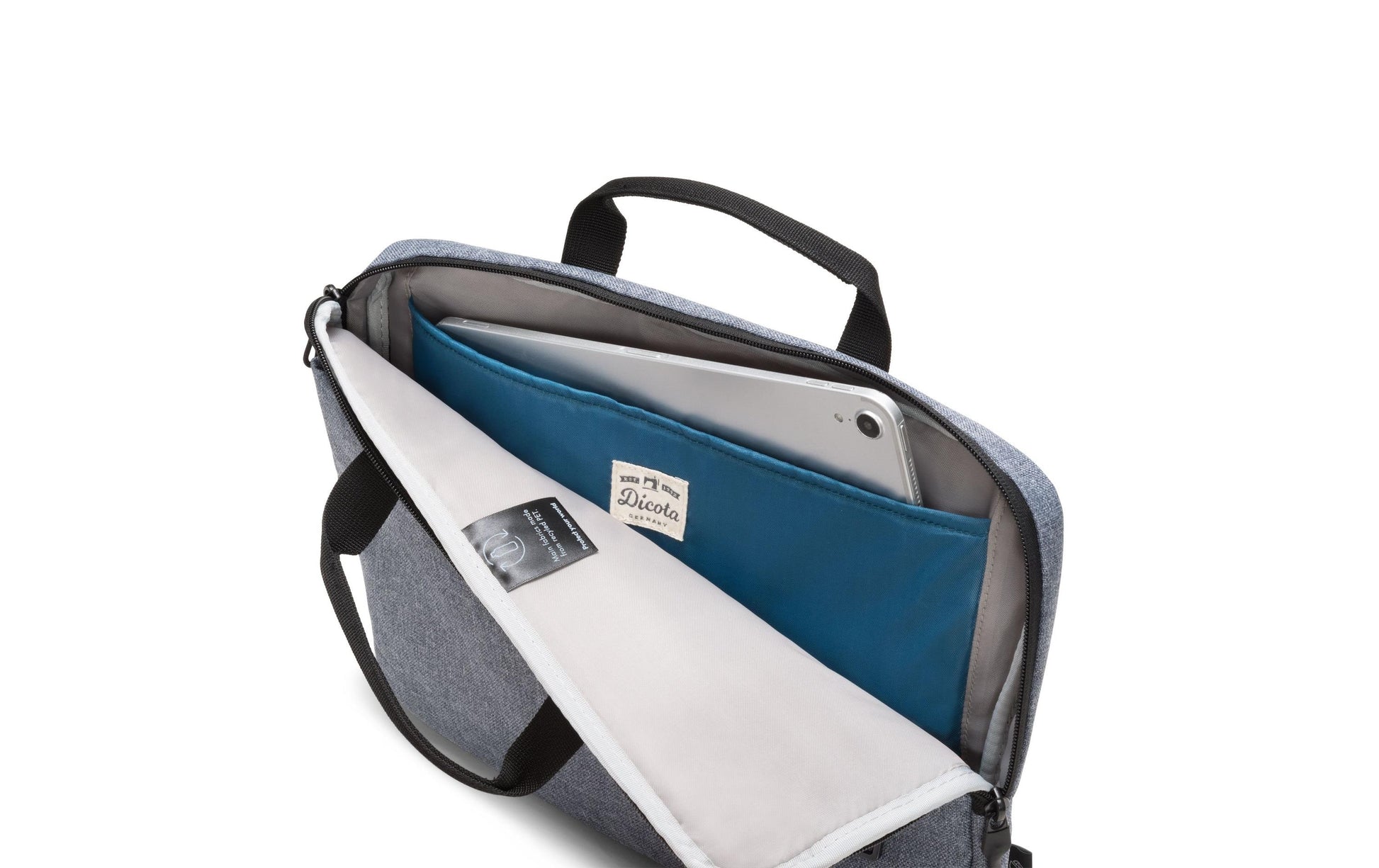 DICOTA Slim Eco MOTION Tablet-Hülle für Tablets bis 11,6" – Blau