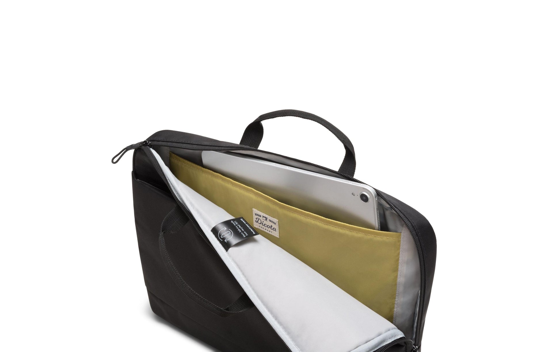 DICOTA Eco Slim MOTION Notebook-Tasche 13,3" – aus recyceltem PET – Schwarz