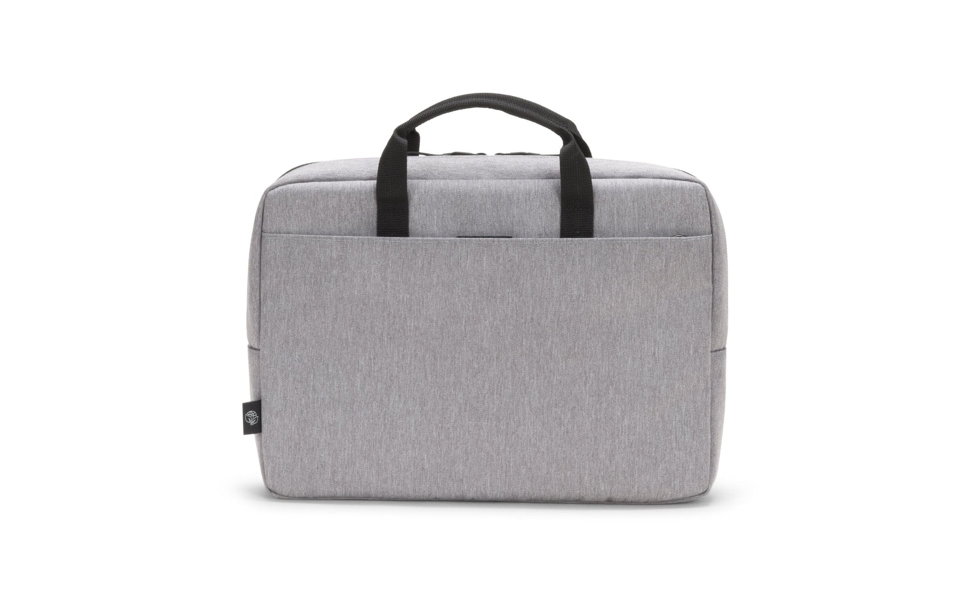 DICOTA Notebook-Tasche bis 15,6" – aus recyceltem PET, mit Schultergurt – Hellgrau