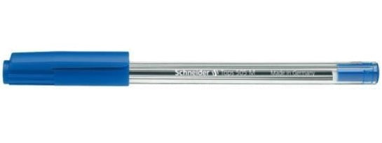 Schneider Schreibgeräte TOPS Kugelschreiber – 50er Pack, Blau, Medium, Deckel