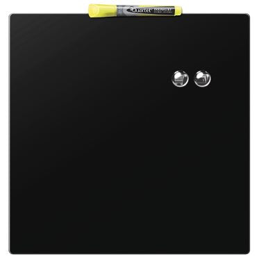 Rexel Magnettafel – schwarz – 36 × 36 cm