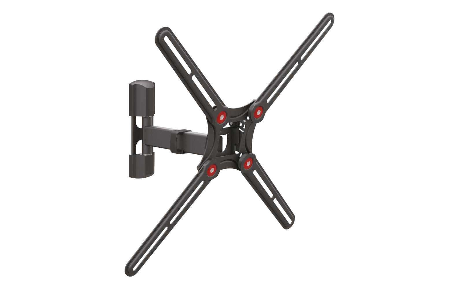 Barkan Mounting Systems Barkan BM331-SW – Wandhalterung, schwenkbar, drehbar, für 13–65", VESA 75×75–400×400, bis 40 kg, schwarz