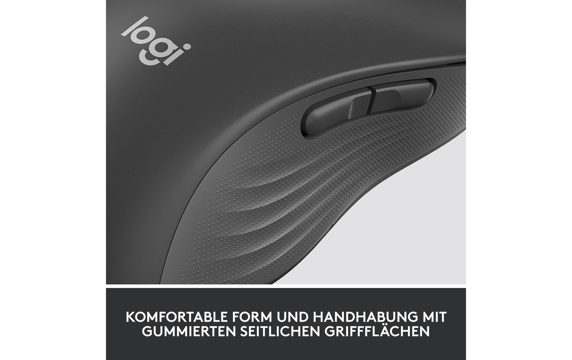 Logitech Signature M650 L für Business – Maus – Kabellos (Bluetooth/2,4 GHz), Logi Bolt, Linkshändig