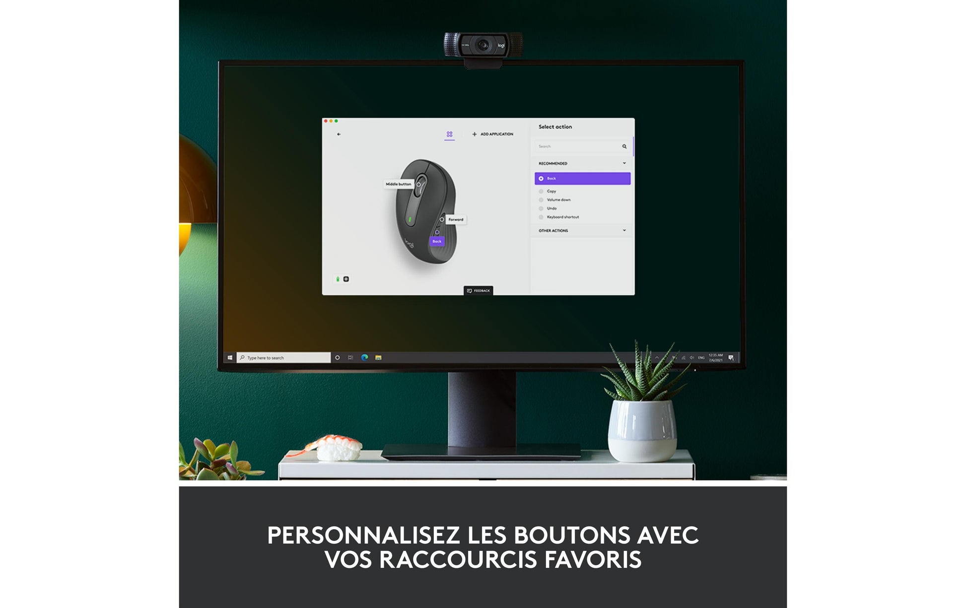 Logitech Signature M650 L für Business – Maus – Kabellos (Bluetooth/2,4 GHz), Logi Bolt, Linkshändig
