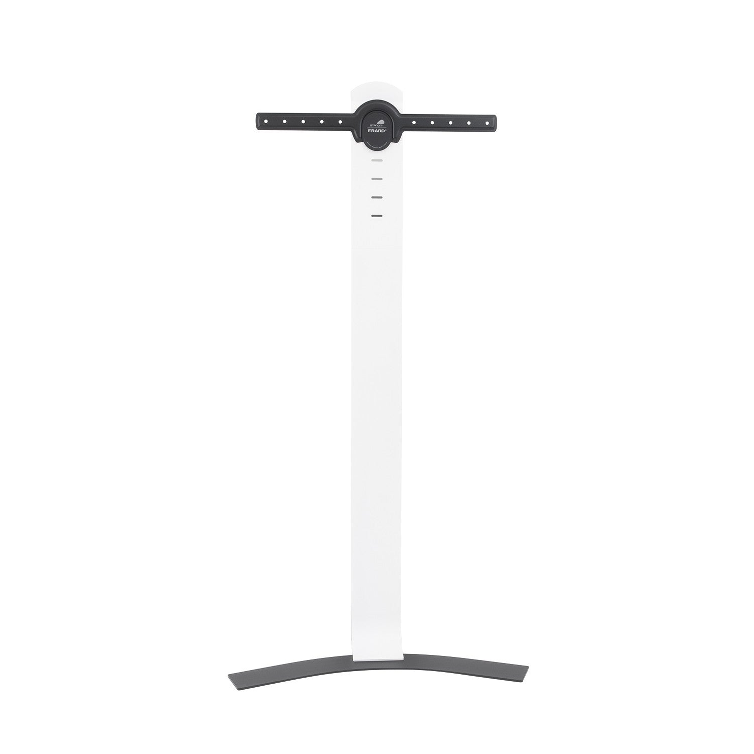 Erard STANDiT 600 – Höhenverstellbarer Displayständer für 40–75", VESA 600×200, bis 45 kg, weiss