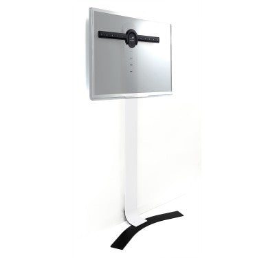 Erard STANDiT 600 – Höhenverstellbarer Displayständer für 40–75", VESA 600×200, bis 45 kg, weiss