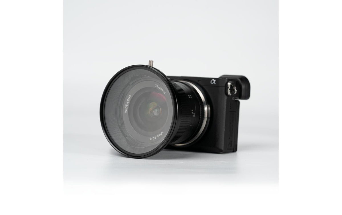 7Artisans SOFT-52mm Objektiv-Weichfilter – Aluminium/Glas – Transparent, Schwarz