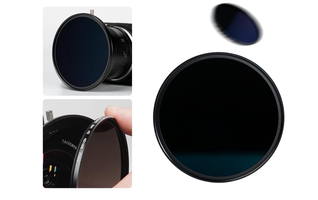 7Artisans ND8 49 mm Graufilter – doppelseitige Beschichtung, wasser-/öl-/kratzfest