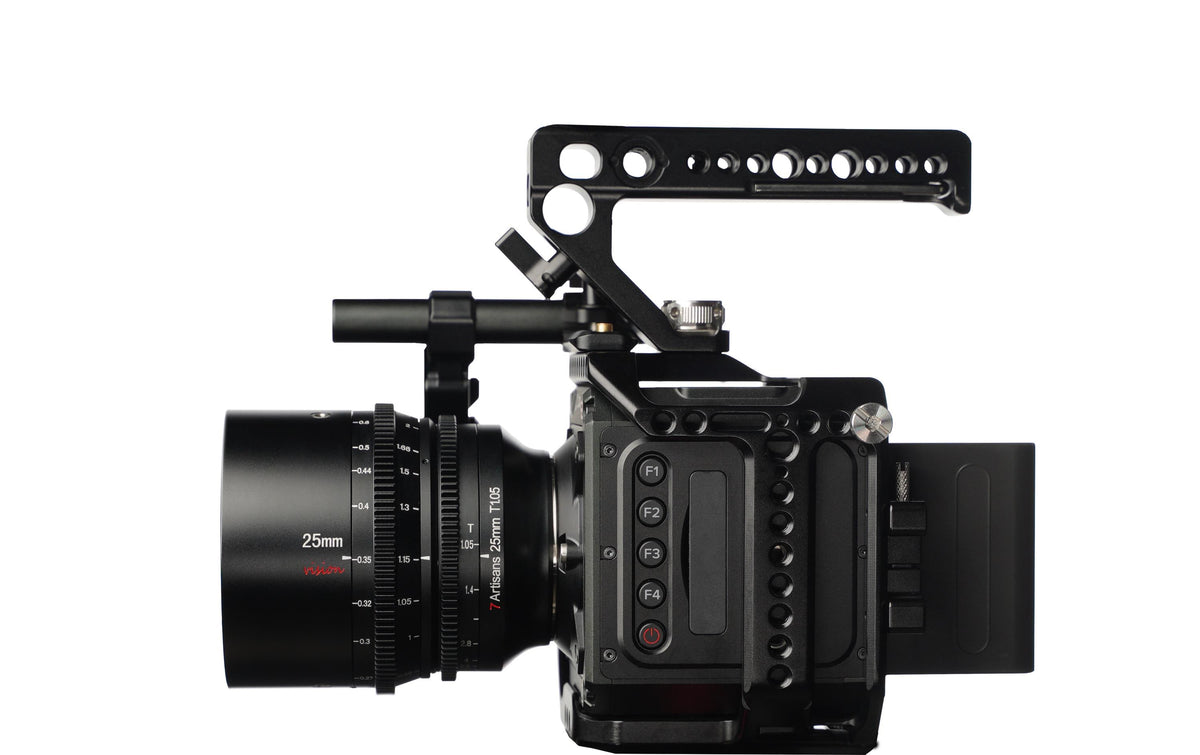 7Artisans C105B Kinoobjektiv – Canon RF-Bajonett – 25 mm T1,05 – APS-C, 82 mm Filter – für Canon