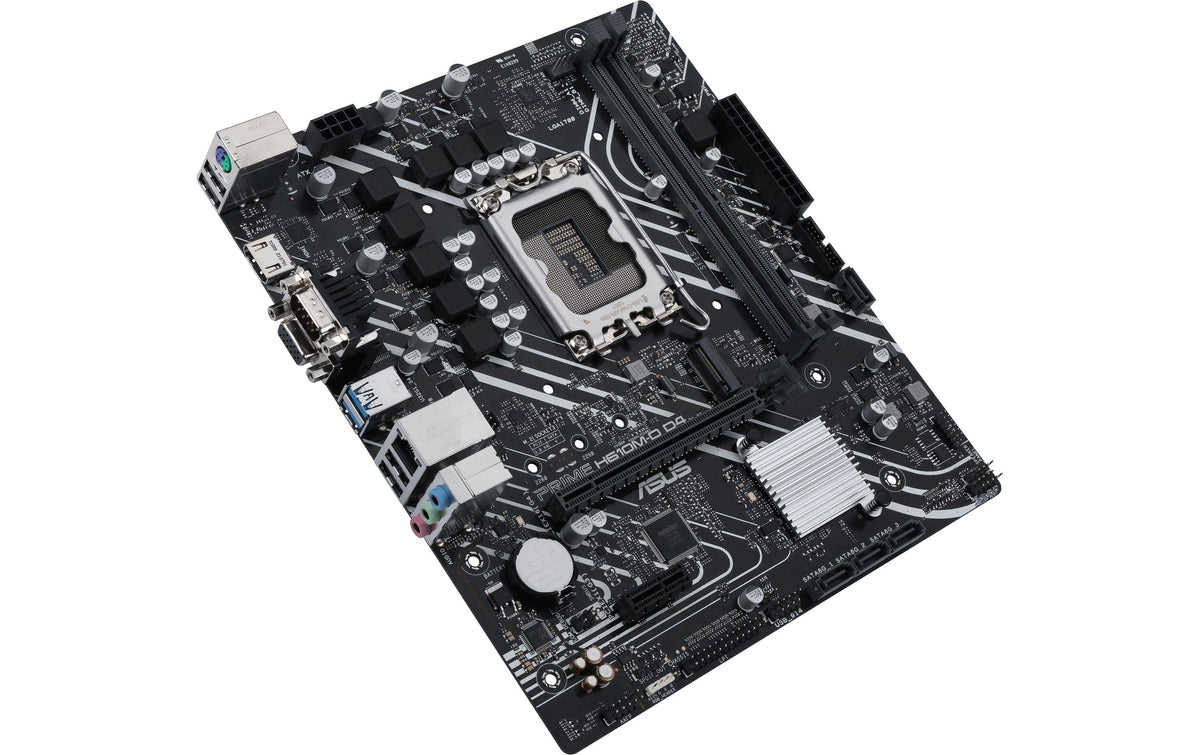 ASUS PRIME H610M-D D4 – Mainboard – LGA 1700, Intel H610, mATX, DDR4