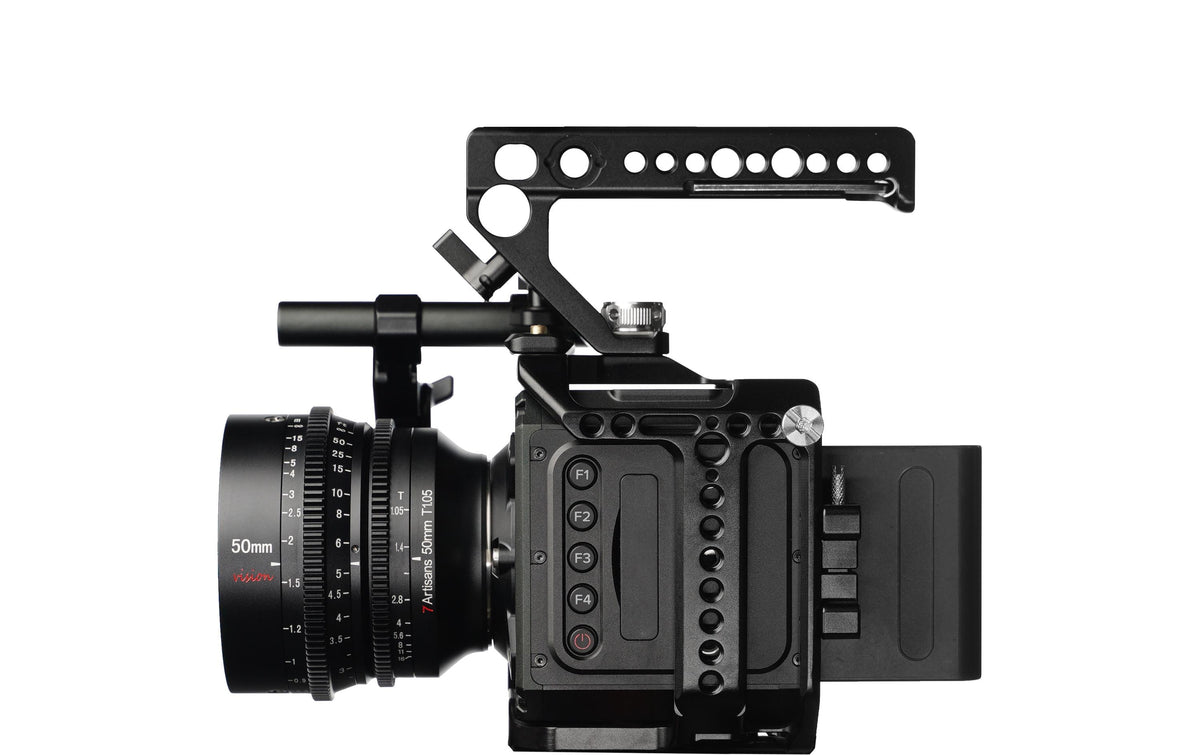 7Artisans C305B Kinoobjektiv – 50 mm T1,05 – für Canon RF – manuell, APS-C, 82 mm Filter, 679 g