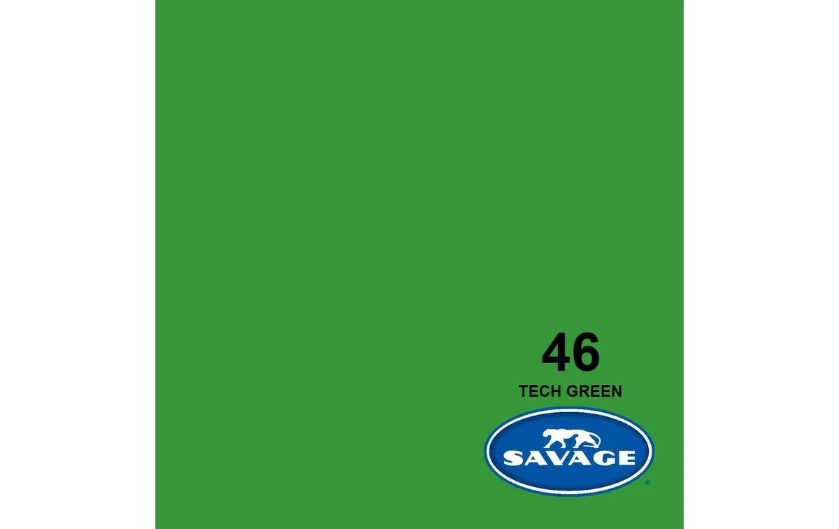 Savage Universal Tech Green Hintergrundpapier 2,18 × 11 m – Papier 145 g – Grün