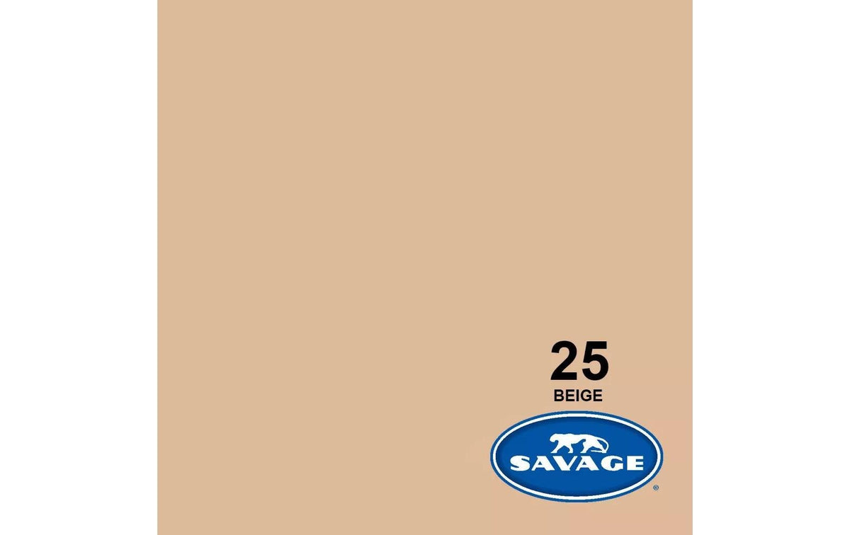 Savage Universal Hintergrundpapier – 1,35 × 11 m – Beige – 145 g