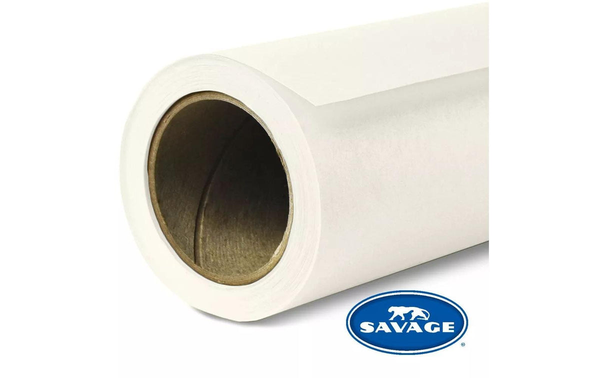 Savage Universal 50-12 Hintergrundpapier – 2,72 × 11 m, 145 g – Weiss