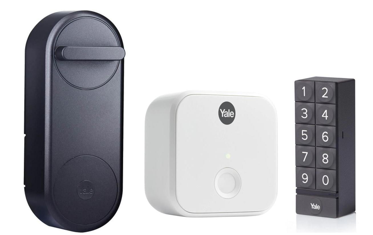 Yale Smart Lock Linus – 58 × 58 × 150 mm, schwarz, batteriebetrieben