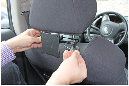 Brodit Fahrzeug-Dock für VESA 75×75 mm – Passive Halterung, Schwarz