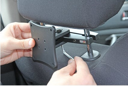 Brodit Fahrzeug-Dock für VESA 75×75 mm – Passive Halterung, Schwarz