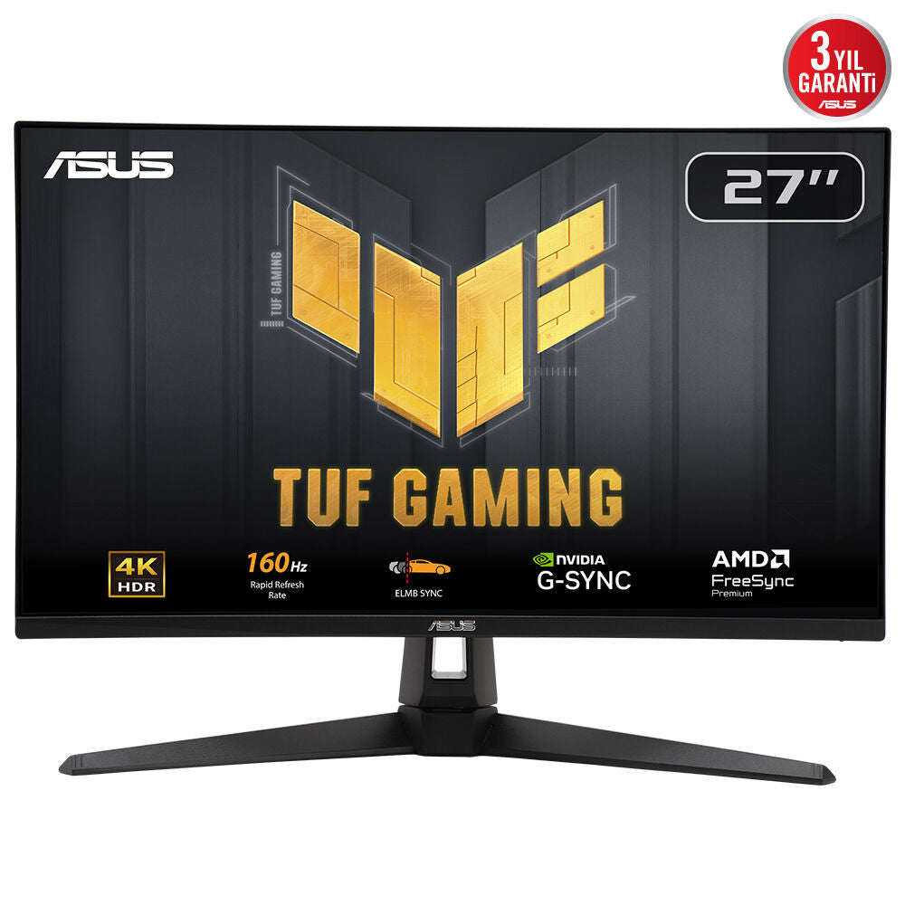 ASUS TUF Gaming VG27UQ1A – 27", 3840 × 2160 (4K), IPS, 160 Hz, HDR10