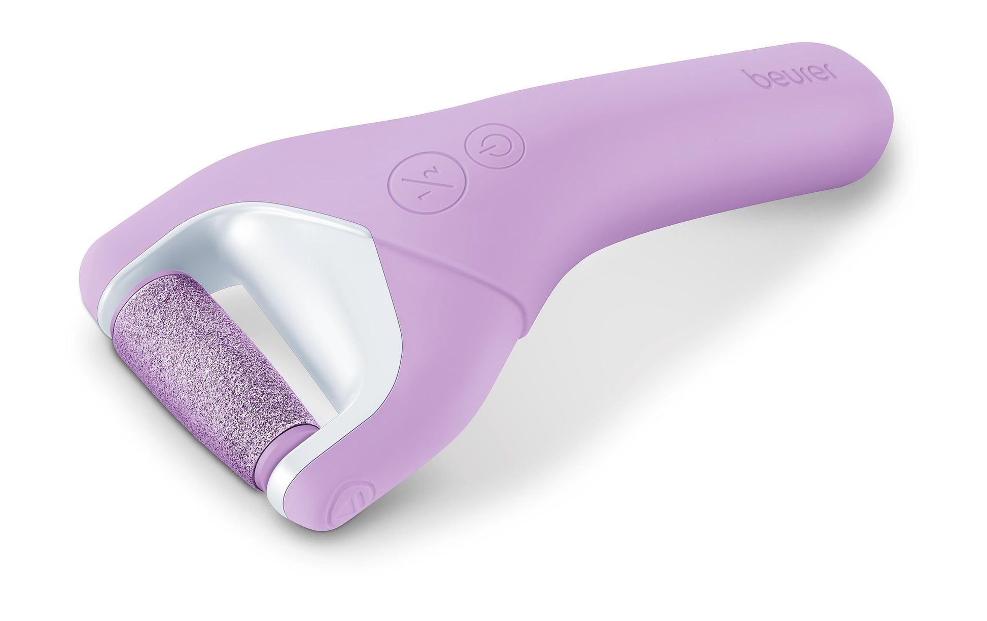Beurer Hornhautentferner MP 59 – wasserfest, Akku, 2 Stufen – Violett