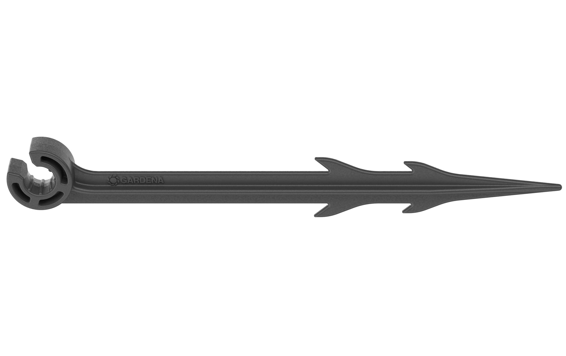 Gardena Rohrhalter – Ø 4,6 mm, Grau, für Micro-Drip-System